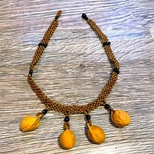 South American Tribal Made Seed Necklace Amazon